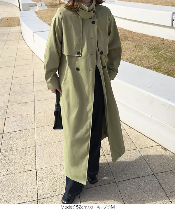 Petitle / プチレ ] ロングトレンチコート [K1288] - レディース