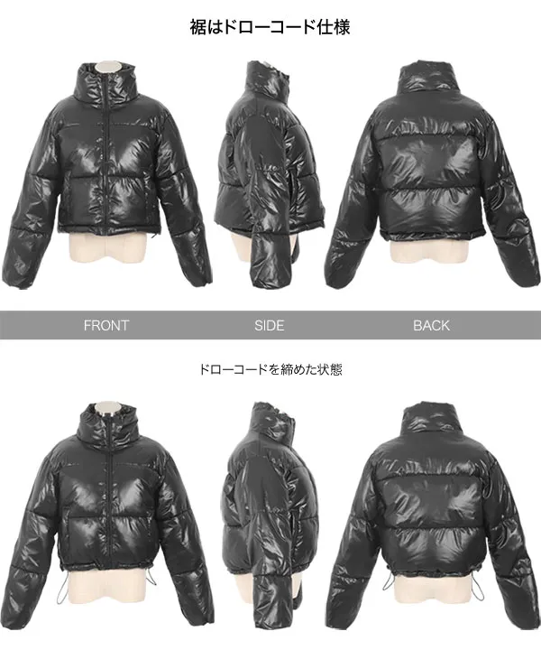 美品【肉厚】ポロジーンズ　ダウンコートM 黒　フード　ドローコード　内リブ 美品【肉厚】ポロジーンズ ダウンコートM 黒 フード ドローコード 内