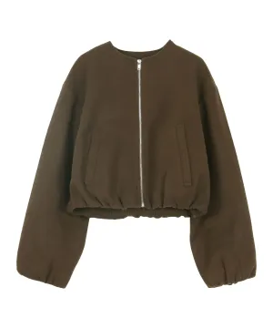 ボリュームスリーブバルーンショートブルゾン [K1344] | SALE