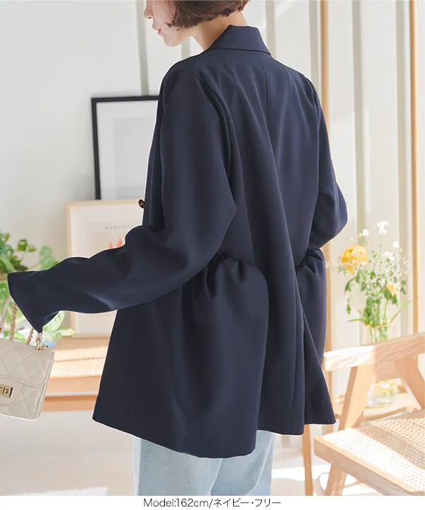Amazon | [神戸レタス] ジャケット ダブルボタン ペプラム