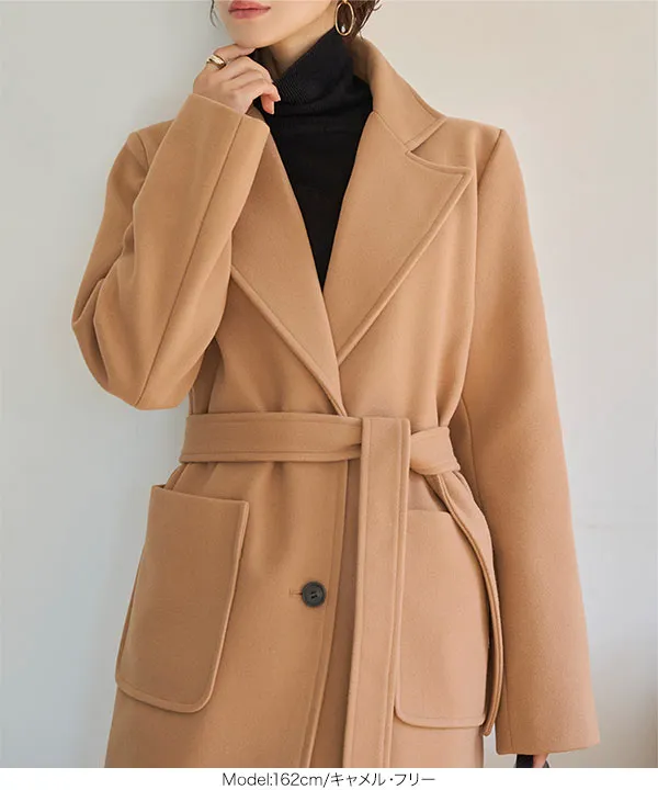 24年♡美品✨ハウスオブロータス ロングフーデッドコート ベージュ M 完売品 ベーシックロングコート [K1388] - レディースファッション通販 神戸