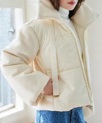 中綿ショート丈コート [K1393] | SALE！