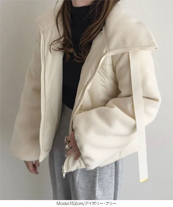 中綿ショート丈コート [K1393] | SALE！ - レディースファッション通販