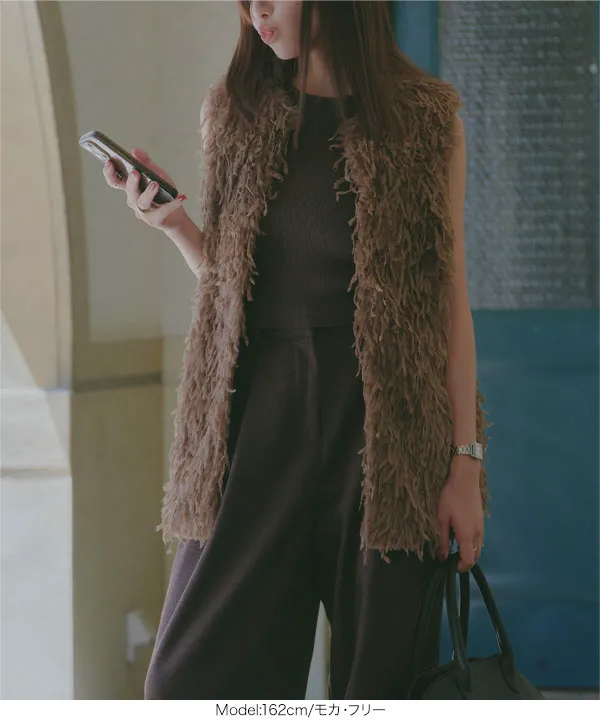 Deuxieme Classe SWORD ラクーンロングファーベスト 楽天市場】【10