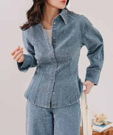 ブークレーデニムシャツジャケット [K1438]| 大好評につき送料無料！