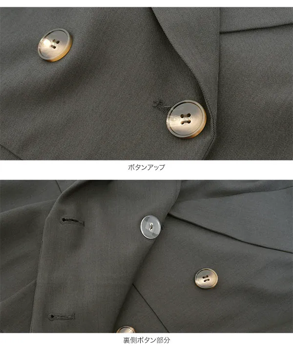 トレンチベストトップス [K1455]