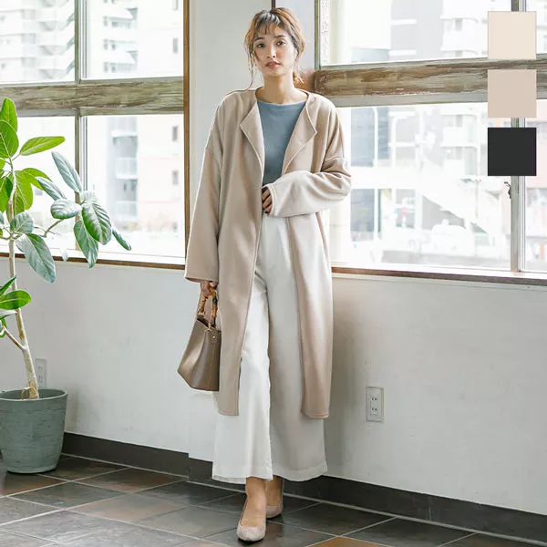 ルイヴィトン　カシミヤ　ベルト付！　ロングカーディガン　コーディガン　コート ルイヴィトン カシミヤ ベルト付！ ロングカーディガン コーディガン