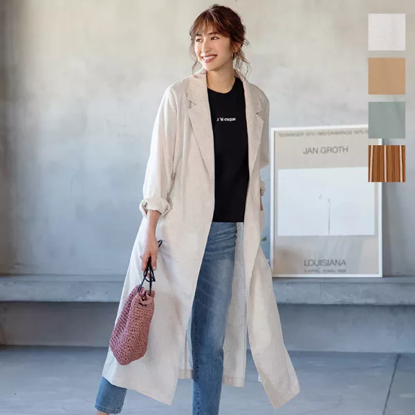 Karen　ベージュ XTFJK01J3 ウィンド アウトポケット ジャケット
