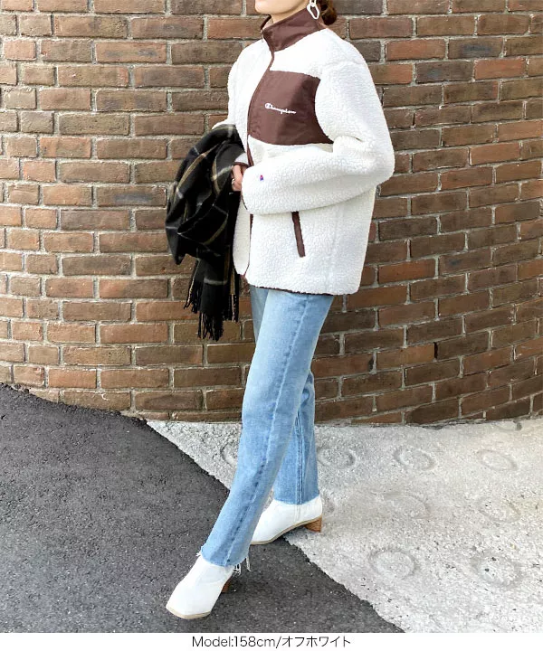 Champion ]ボアブルゾン [K963] - レディースファッション通販 神戸