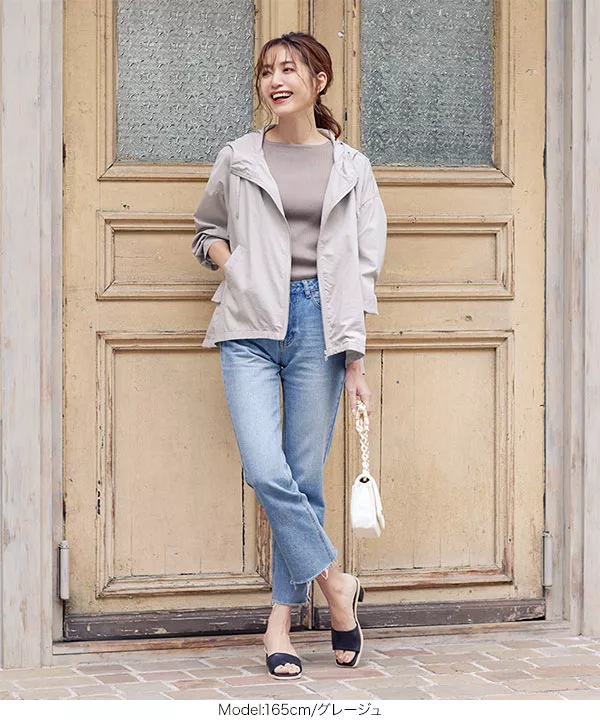 バックフリルマウンテンパーカー [K993] - レディースファッション通販