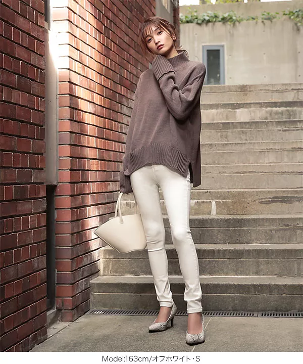 ストレッチFitカラースキニーパンツ [M1931]