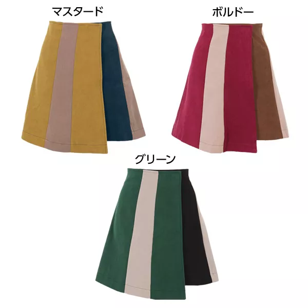 【大人気】sandro バイカラーデザイン ミニスカート バイカラーミニスカート [M2258] - レディースファッション通販