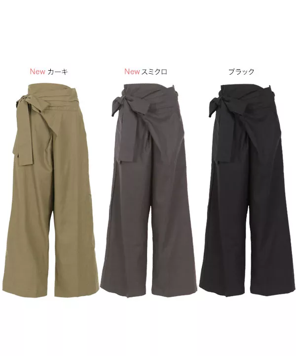 ラップリネンパンツ [M2540]