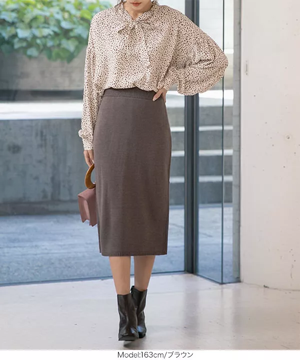 ニットタイトスカート [M2598] - レディースファッション通販 神戸