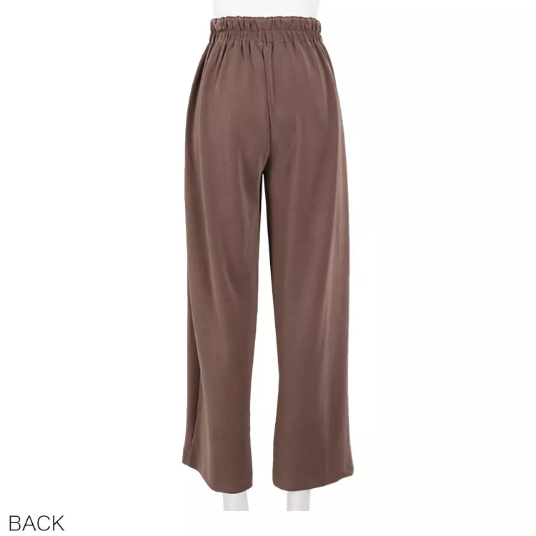 センターピンタックワイドパンツ [M2647]