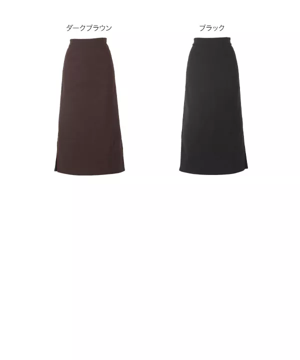 裏微起毛動けるストレッチシンプルタイトスカート [M2681]