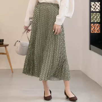アコーディオンプリーツスカート [M2727]