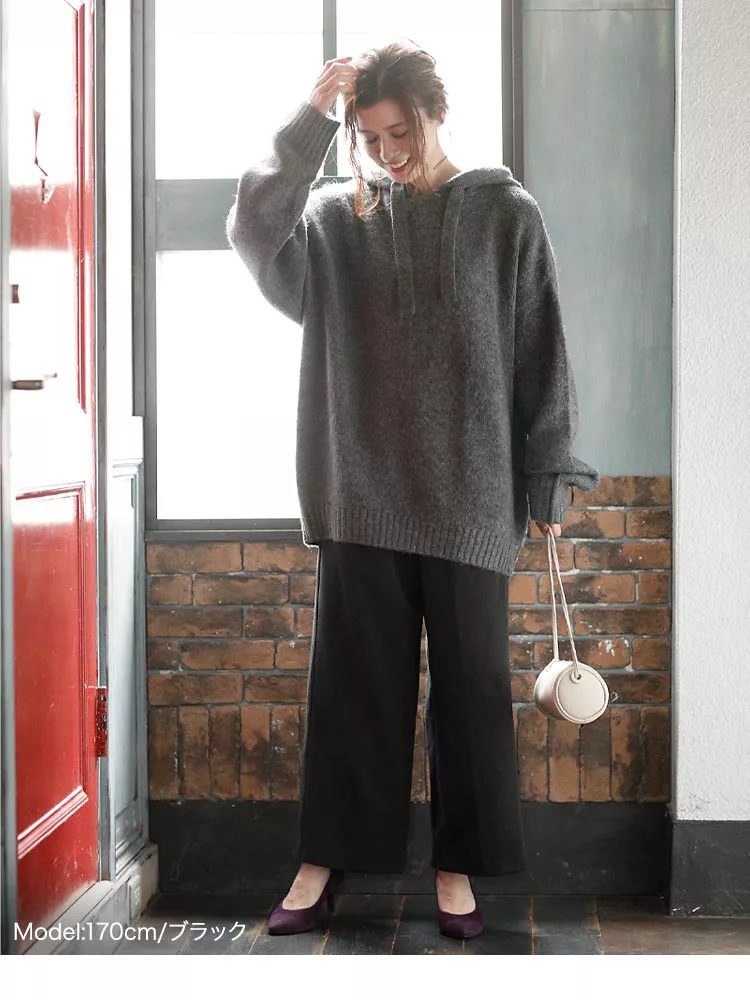 バックボタンワイドパンツ [M2763]