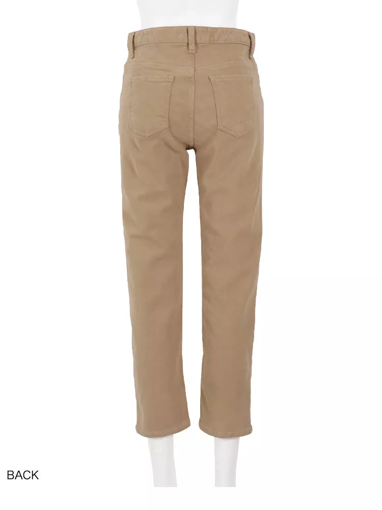 【裏起毛】ストレッチテーパードパンツ [M2786]
