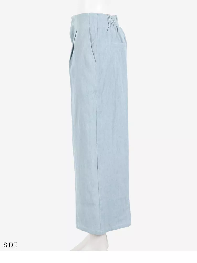 ワイドデニムパンツ [M2803]