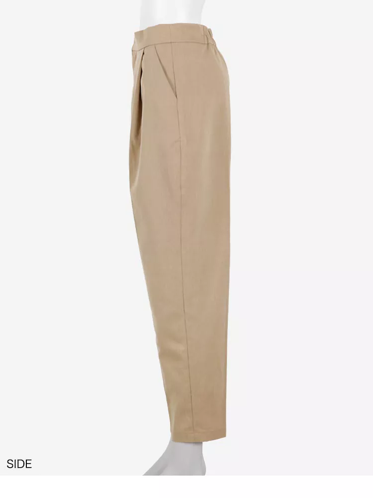 バックゴムテーパードパンツ [M2867]