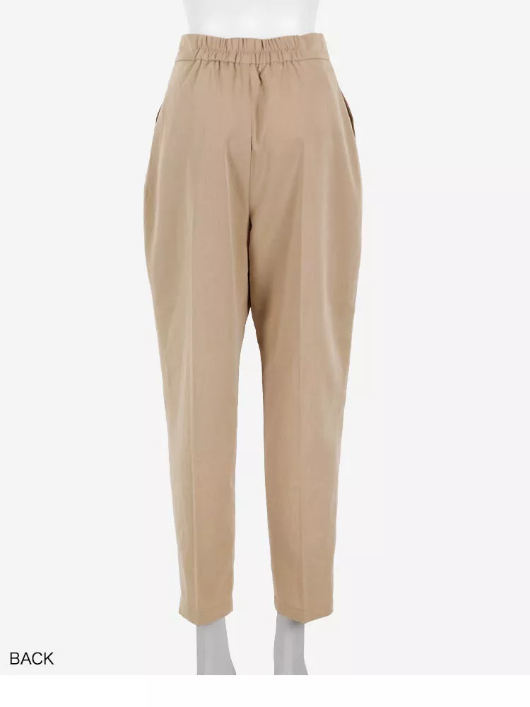 バックゴムテーパードパンツ [M2867]
