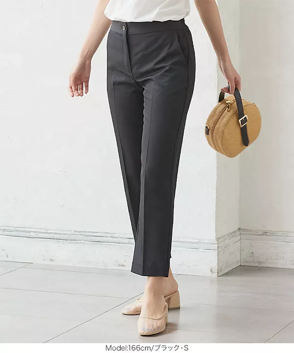 K (即購入OK プロフ必読ください)様　パンツ　アイボリー　サイズ0 ストレートカラーパンツ [M2913] - レディースファッション通販 神戸