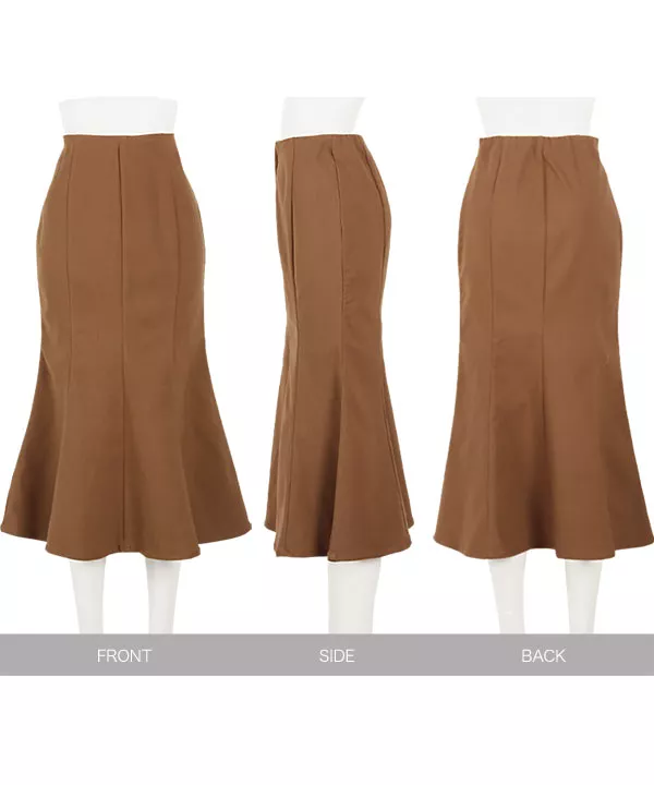 ストレッチマーメイドスカート [M2993]