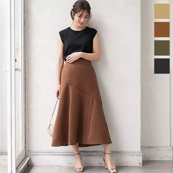切り替えマーメイドスカート [M3040] - レディースファッション通販  