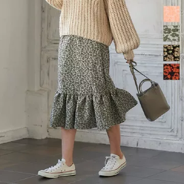 柄マーメイドスカート [M3093]