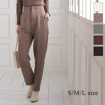 ハイウエストテーパードパンツ [M3094] - レディースファッション通販