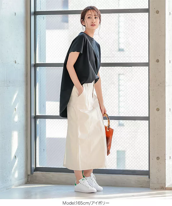 マキシストレートスカート [M3095] - レディースファッション通販 神戸