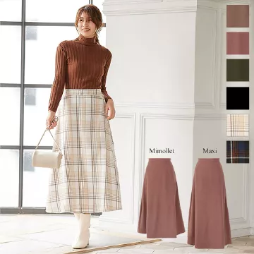 選べる2丈のフレアスカート [M3112] - レディースファッション通販