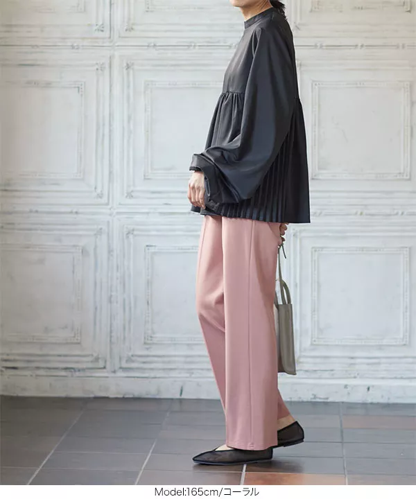 カットポンチストレートパンツ [M3119] - レディースファッション通販