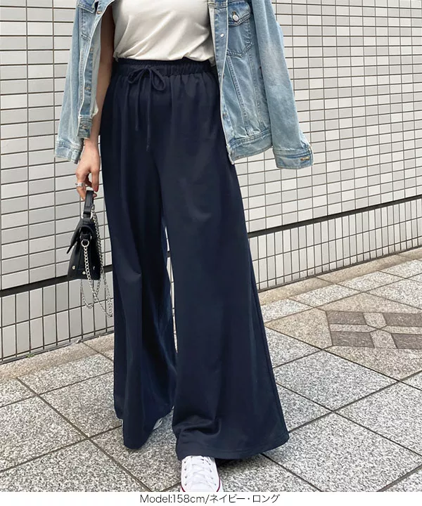 CRESCENT DUO　ガウチョパンツ CRESCENT DUO クレッシェントデュオ ワイドパンツ ガウチョパンツ