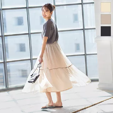 EPOCA ベリスチュールスカート　サイズ40 セール】 チュールスカート （スカート）｜URBAN RESEARCH ROSSO