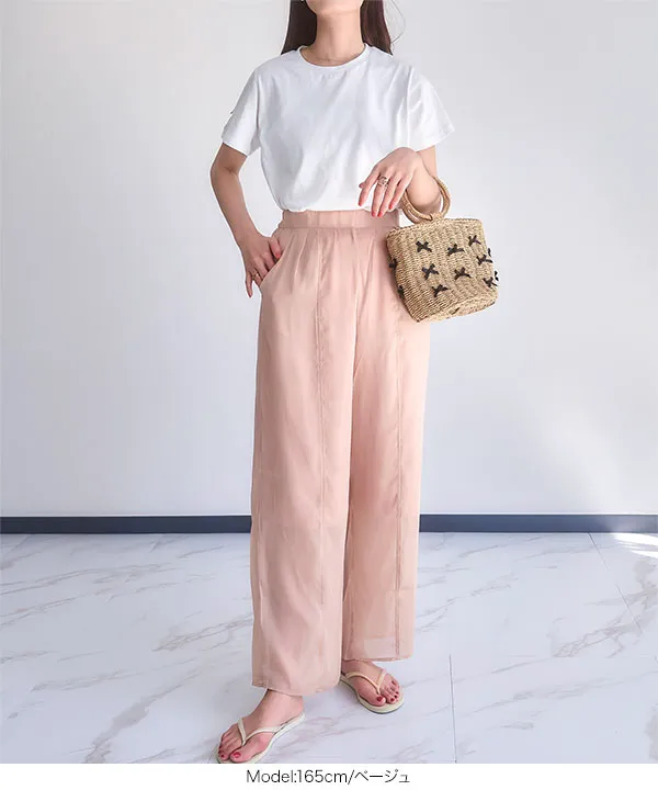 HID エイチアイディ BIB PANTS 胡桃(茶)Lサイズ CU/RY GABARDINE DOT HIGHT WAIST PANTS(XS Black): Y's｜THE