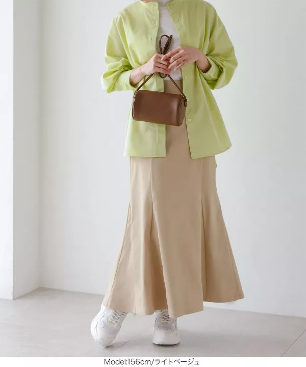 ストレッチマーメイドスカート [M3396]