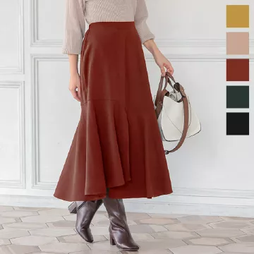 アシメマーメイドスカート [M3487] - レディースファッション通販 神戸