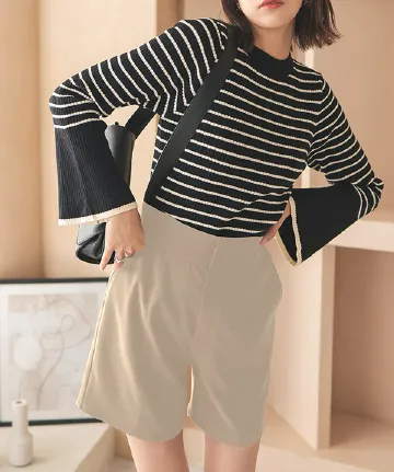 ハイウエストショートパンツ [M3497]