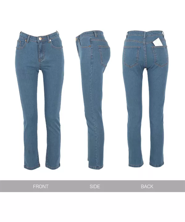 ストレッチシガレットデニムパンツ [M3502]
