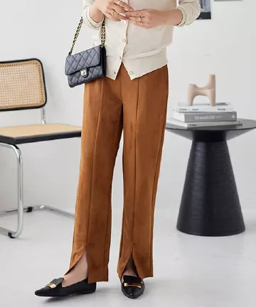 スエードカットソワンピースリットパンツ [M3504] | SALE！