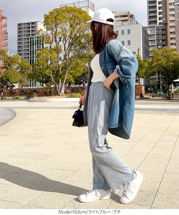 Mellow 四角く デニムジャケット＆パンツ セット