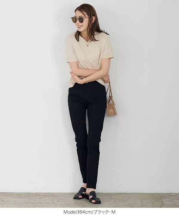 ストレッチフィットカラースキニーパンツ [M3671] - レディース