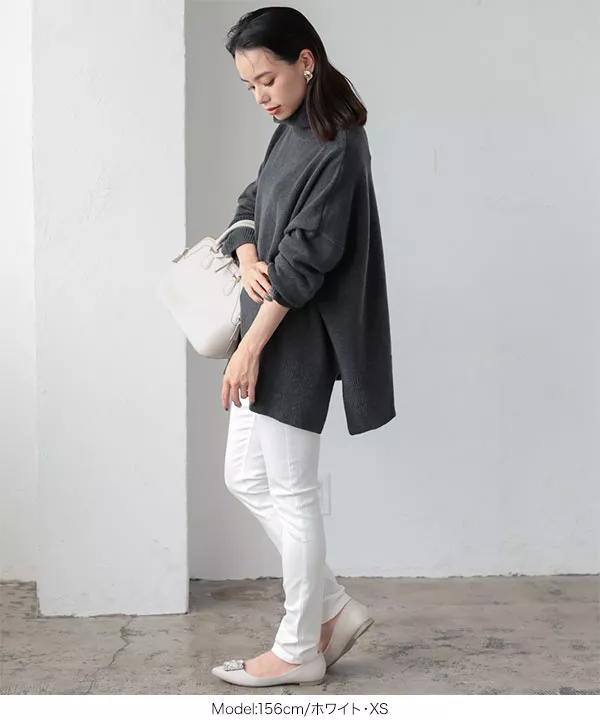 ストレッチフィットカラースキニーパンツ [M3671] - レディース
