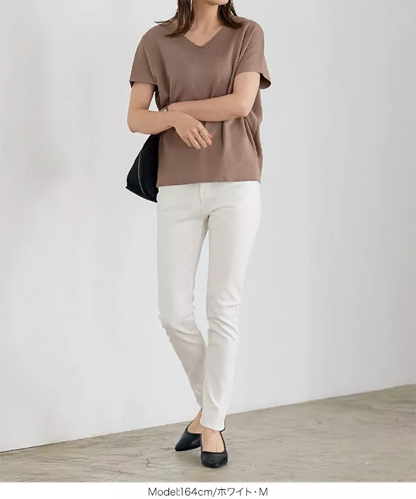 ストレッチフィットカラースキニーパンツ [M3671] - レディース
