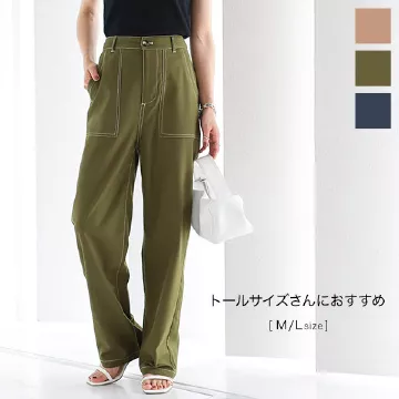 ◆SO◆リネンベイカーパンツ　カーキ OTONA-Baker | So｜大人の「フツーの服」専門店
