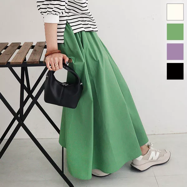 コットンボリュームスカート [M3681] - レディースファッション通販