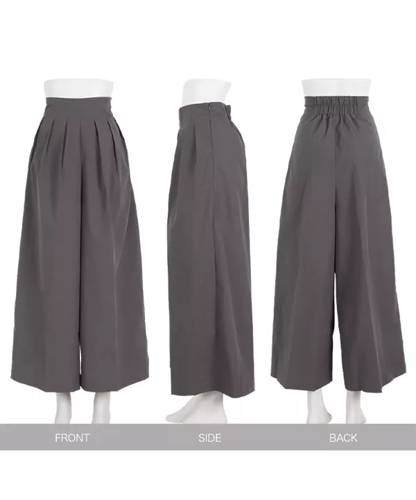 タックワイドパンツ [M3719]