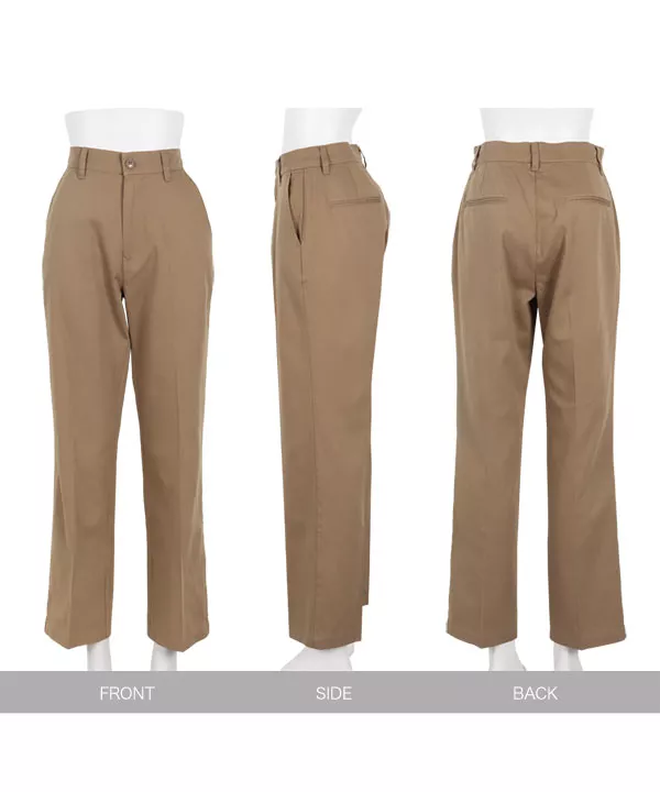 ハイウエストチノパンツ [M3729]